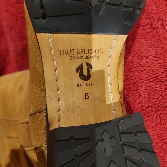 True Religion Suede Boots - Picture 5 of 9